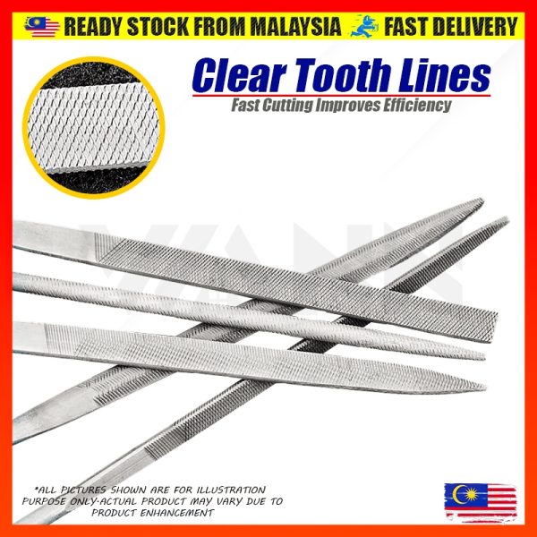 10Pcs Diamond Mini File Set - Image 3